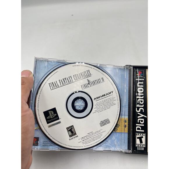 Final Fantasy Chronicles Black Label Playstation 1 PS1 CIB Complete Tested - Picture 2 of 12